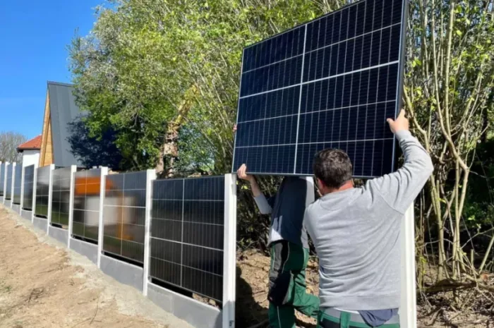 Germany’s Innovative Wall Construction: Why Solar Panels Are Used Over Wood and Bricks