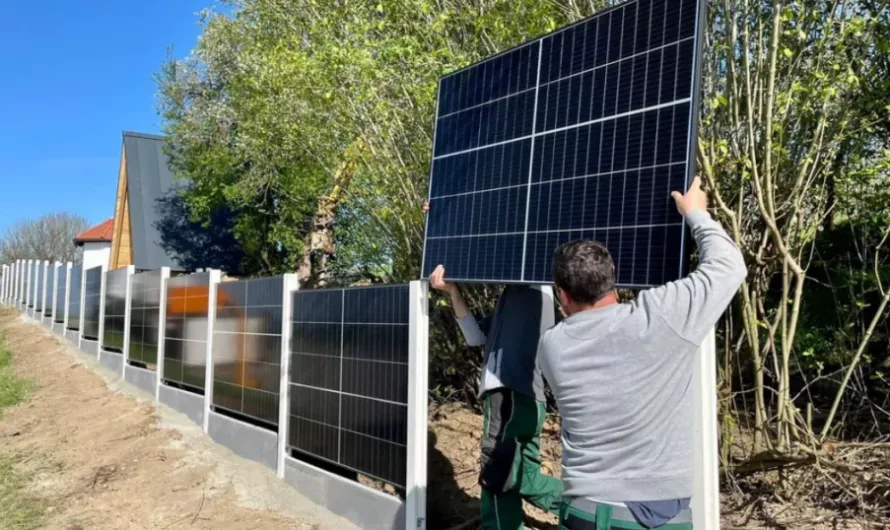 Germany’s Innovative Wall Construction: Why Solar Panels Are Used Over Wood and Bricks