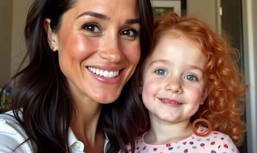 Meghan Markle reveals a photo of her daughter Lilibet