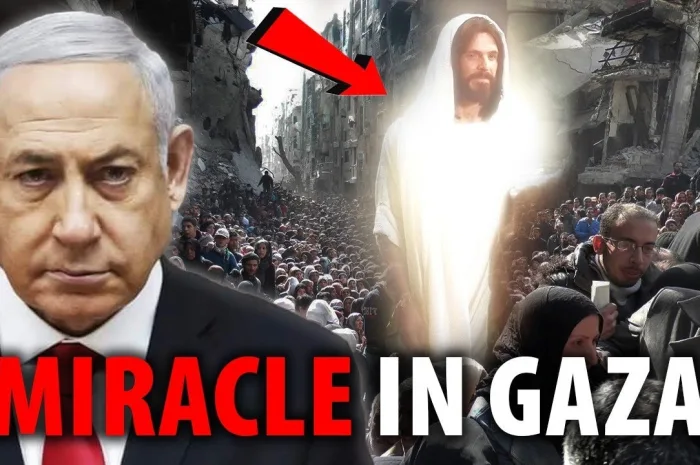 BREAKING NEWS!! JESUS APPEARS IN GAZA 6.000.000 MUSLIMS CONVERTED