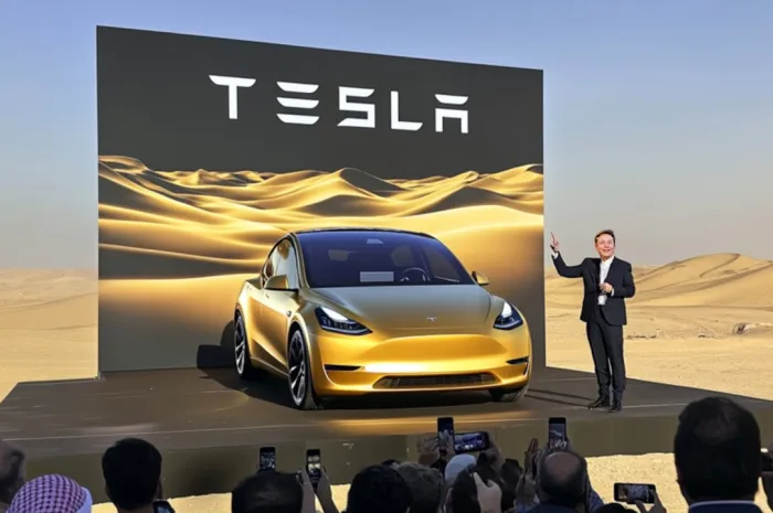 Tesla’s NEW Most EXPENSIVE Golden Car SHOCKED The World