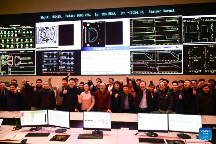 China Focus: Chinese “artificial sun” sets new record in milestone step toward fusion power generation