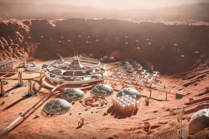 The Colony: The idea of the social structure of the first colony on Mars by Anastasia Volyk and Vladyslav Lysenko