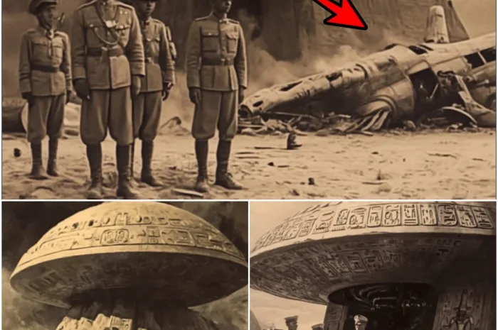 Astounding Discovery in Egypt: Ancient Plane Wreckage and UFO Debris Found Alongside Alien Remains