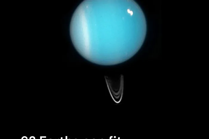 How big is Uranus?