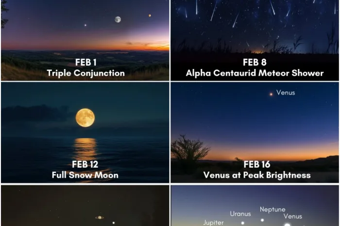 Get ready to look up! Here are the top celestial events to catch this month