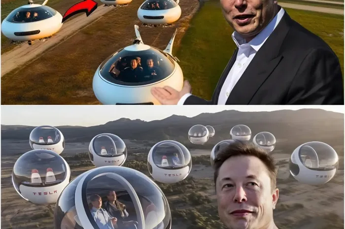 Elon Musk Unveils World’s First Flying Tesla Prototype Capable of Space Travel: A Groundbreaking Achievement That Amazed the Globe